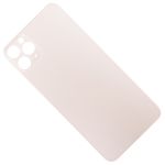Задняя крышка для Apple iPhone 11 Pro Max (широкий вырез под камеру) <золотой> (оригинал)