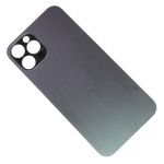 Задняя крышка для Apple iPhone 12 Pro (широкий вырез под камеру) <серый>