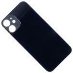 Задняя крышка для Apple iPhone 12 mini (широкий вырез под камеру) <черный> (оригинал)