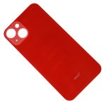 Задняя крышка для Apple iPhone 13 (широкий вырез под камеру) <красный>
