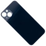 Задняя крышка для Apple iPhone 13 (широкий вырез под камеру) <черный> (оригинал)