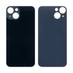 Задняя крышка для Apple iPhone 13 (широкий вырез под камеру) <черный>