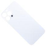 Задняя крышка для Apple iPhone 13 Pro Max (широкий вырез под камеру) <белый > (оригинал)