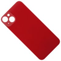 Задняя крышка для Apple iPhone 14 Plus (широкий вырез под камеру) <красный> ― Оптовый PromiseMobile