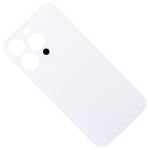 Задняя крышка для Apple iPhone 14 Pro (широкий вырез под камеру) <белый> (оригинал)
