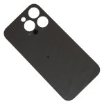 Задняя крышка для Apple iPhone 14 Pro (широкий вырез под камеру) <черный>