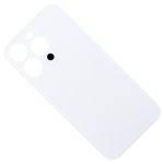 Задняя крышка для Apple iPhone 14 Pro Max (широкий вырез под камеру) <белый> (оригинал)