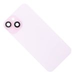Задняя крышка для Apple iPhone 15 в сборе с магнитом MagSafe <розовый> (оригинал)