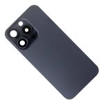 Задняя крышка для Apple iPhone 15 Pro в сборе с магнитом MagSafe <черный> (оригинал)