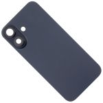 Задняя крышка для Apple iPhone 16 в сборе с магнитом MagSafe <черный> (оригинал)