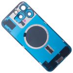 Задняя крышка для Apple iPhone 16 Pro Max в сборе с магнитом MagSafe <серый> (оригинал)