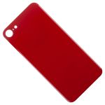 Задняя крышка для Apple iPhone 8 (широкий вырез под камеру) <красный>