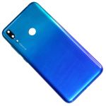 Задняя крышка для Huawei Y7 2019, Y7 2019 Pro, Enjoy 9 со стеклом камеры <синий>