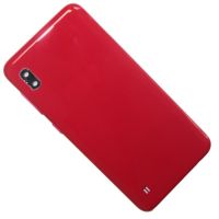 Задняя крышка для Samsung SM-A105F (Galaxy A10) со стеклом камеры <красный> ― Оптовый PromiseMobile