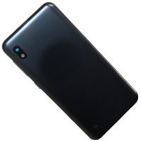 Задняя крышка для Samsung SM-A105F (Galaxy A10) со стеклом камеры <черный> ― Оптовый PromiseMobile