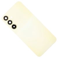 Задняя крышка для Samsung SM-A556E (Galaxy A55 5G) со стеклом камеры <желтый> (оригинал) ― Оптовый PromiseMobile
