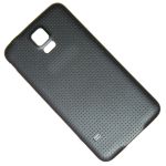 Задняя крышка для Samsung SM-G900F (Galaxy S5) <черный>
