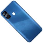 Задняя крышка для Tecno Spark 7 (KF6n) <синий>