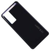 Задняя крышка для Xiaomi 12T (MZB0CB8RU), 12T Pro (22081212UG) (глянцевая) <черный> ― Оптовый PromiseMobile