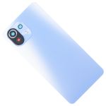 Задняя крышка для Xiaomi 11 Lite 5G NE (2109119DG), Mi 11 Lite (M2101K9AG), Mi 11 Lite 5G (M2101K9G) <голубой> (оригинал)