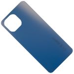 Задняя крышка для Xiaomi 11 Lite 5G NE (2109119DG), Mi 11 Lite (M2101K9AG), Mi 11 Lite 5G (M2101K9G) <голубой>