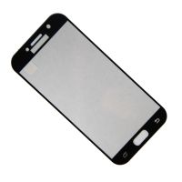 Защитное стекло для Samsung SM-A520F (Galaxy A5 2017) (2,5D/наклейка по периметру) <черный> ― Оптовый PromiseMobile