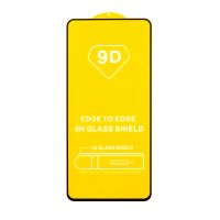 Защитное стекло для Tecno Camon 15 (CD7), Camon 15 Air (CD6) (2.5D/полная наклейка) <черный> ― Оптовый PromiseMobile