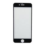 Защитное стекло для Apple iPhone 6, iPhone 6s (2.5D пластик/полная наклейка) <черный>