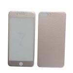 Защитное стекло для Apple iPhone 7 Plus/8 Plus (две стороны 4D) <розовое золото>