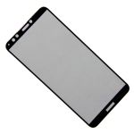 Защитное стекло для Huawei Honor 7C Pro (LND-L29) (2,5D/наклейка по периметру) <черный>