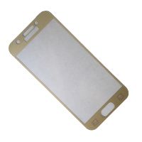 Защитное стекло для Samsung SM-A320F (Galaxy A3 2017) (2,5D/наклейка по периметру) <золото> ― Оптовый PromiseMobile