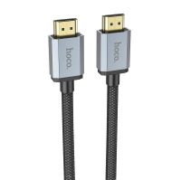 Кабель HDMI (HDMI-HDMI) Hoco US03 (ver 2.0/оплетка нейлон/3 м) <черный> ― Оптовый PromiseMobile
