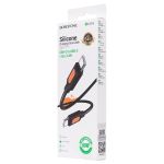 Кабель USB-C Type-C Borofone BX114 (3A/PD/60W/1 метр) <черный>