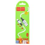 Кабель USB Apple iPhone Lightning Hoco X86 (2.4A/1 метр) <белый>