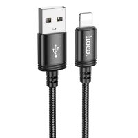 Кабель USB Apple iPhone Lightning Hoco X89 (2.4A/1 метр) <черный> ― Оптовый PromiseMobile