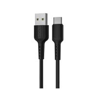 Кабель USB Type-C Borofone BX16 (3A/1 метр) <черный> ― Оптовый PromiseMobile