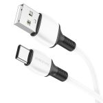 Кабель USB Type-C Borofone BX84 (3A/1 метр) <белый>