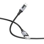 Кабель USB MicroUSB Borofone BX101 (2.4А/1 метр) <черный>