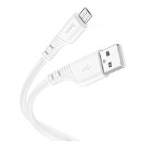 Кабель USB MicroUSB Hoco X97 (2.4А/1 метр) <белый> ― Оптовый PromiseMobile