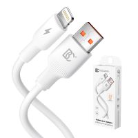 Кабель USB Apple iPhone Lightning BC X81 Soft (PD) <белый> ― Оптовый PromiseMobile