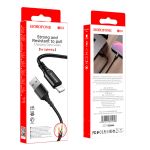 Кабель USB Apple iPhone Lightning Borofone BX54 <черный>