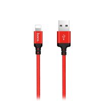 Кабель USB Apple iPhone Lightning Hoco X14 (1 метр) <красный> ― Оптовый PromiseMobile