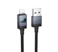 Кабель USB Apple iPhone Lightning Hoco X118 (2.4A) <черный> ― Оптовый PromiseMobile