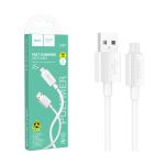 Кабель USB MicroUSB Hoco X107 (1 метр) <белый>