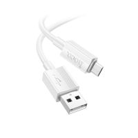 Кабель USB MicroUSB Hoco X107 (1 метр) <белый> ― Оптовый PromiseMobile