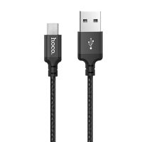 Кабель USB MicroUSB Hoco X14 (1 метр) <черный> ― Оптовый PromiseMobile