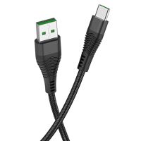 Кабель USB Type-C Hoco U53 (5A) <черный> ― Оптовый PromiseMobile