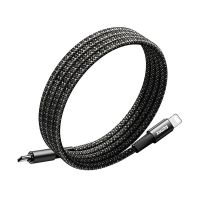 Кабель USB-C - Apple iPhone Lightning Remax C02-CL (30W/PD/1 метр) <черный> ― Оптовый PromiseMobile