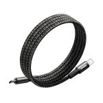 Кабель USB-C - Apple iPhone Lightning Remax C02-CL (30W/PD/1 метр) <черный>