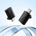 Кард-ридер Hoco HB53 в порт USB-C для MicroSD <черный>